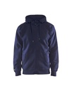 3366 Hooded sweatshirt met rits