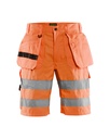 1535 High Vis Short met gereedschapszakken