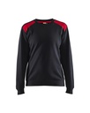 3408 Dames Sweatshirt bi-colour