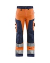 7155 Dames High Vis Werkbroek
