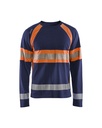 3510 T-shirt lange mouwen High Vis