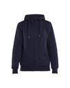 3395 Dames hooded sweatshirt met rits