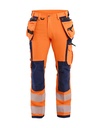 1997 High Vis werkbroek 4-weg stretch met gereedschapszakken