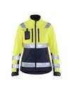 4902 Dames Softshell jack High Vis