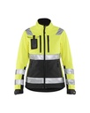 4902 Dames Softshell jack High Vis