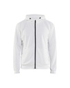 3363 Hooded sweatshirt met rits
