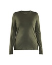 3539 Dames T-shirt met lange mouwen merinowol