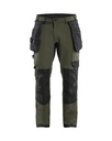 1720 Werkbroek 4-weg Stretch met afneembare gereedschapszakken