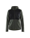 3542 Dames Hooded sweatshirt met rits