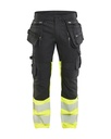 1130 High Vis Werkbroek Stretch met gereedschapzakken