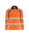3598 UV-Poloshirt lange mouwen High Vis