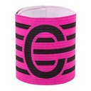 Aanvoerdersband Roze/Zwart