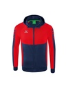 Six Wings trainingsjack met capuchon new navy/rood