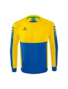 Six Wings sweatshirt new royal/geel