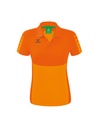 Six Wings polo new orange/oranje Dames