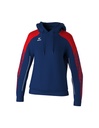 EVO STAR sweatshirt met capuchon new navy/rood Dames
