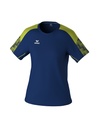 EVO STAR T-Shirt new navy/lime Dames