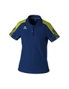 EVO STAR polo new navy/lime Dames