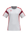 CELEBRATE 125 T-Shirt function wit/rood Dames