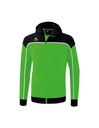 CHANGE by erima trainingsjack met capuchon green/zwart/wit
