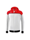 CHANGE by erima trainingsjack met capuchon wit/rood/zwart