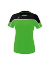 CHANGE by erima T-shirt green/zwart/wit Dames