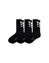 Cmpt 3 Wings 3 Wings Socks 3pack zwart
