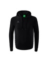 Essential Team sweatshirt met capuchon zwart/slate grey