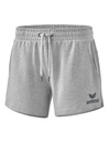 Essential Team sweatshort licht grey melange Dames