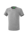 Teamsport-T-shirt grijs
