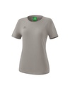 Teamsport-T-shirt taupe Dames