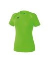 Performance T-shirt green gecko Dames